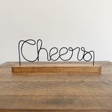 Cheers Shelf Sign