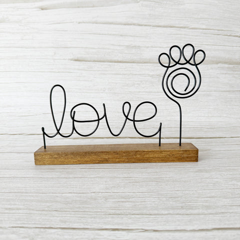 Love Paw Photo Holder