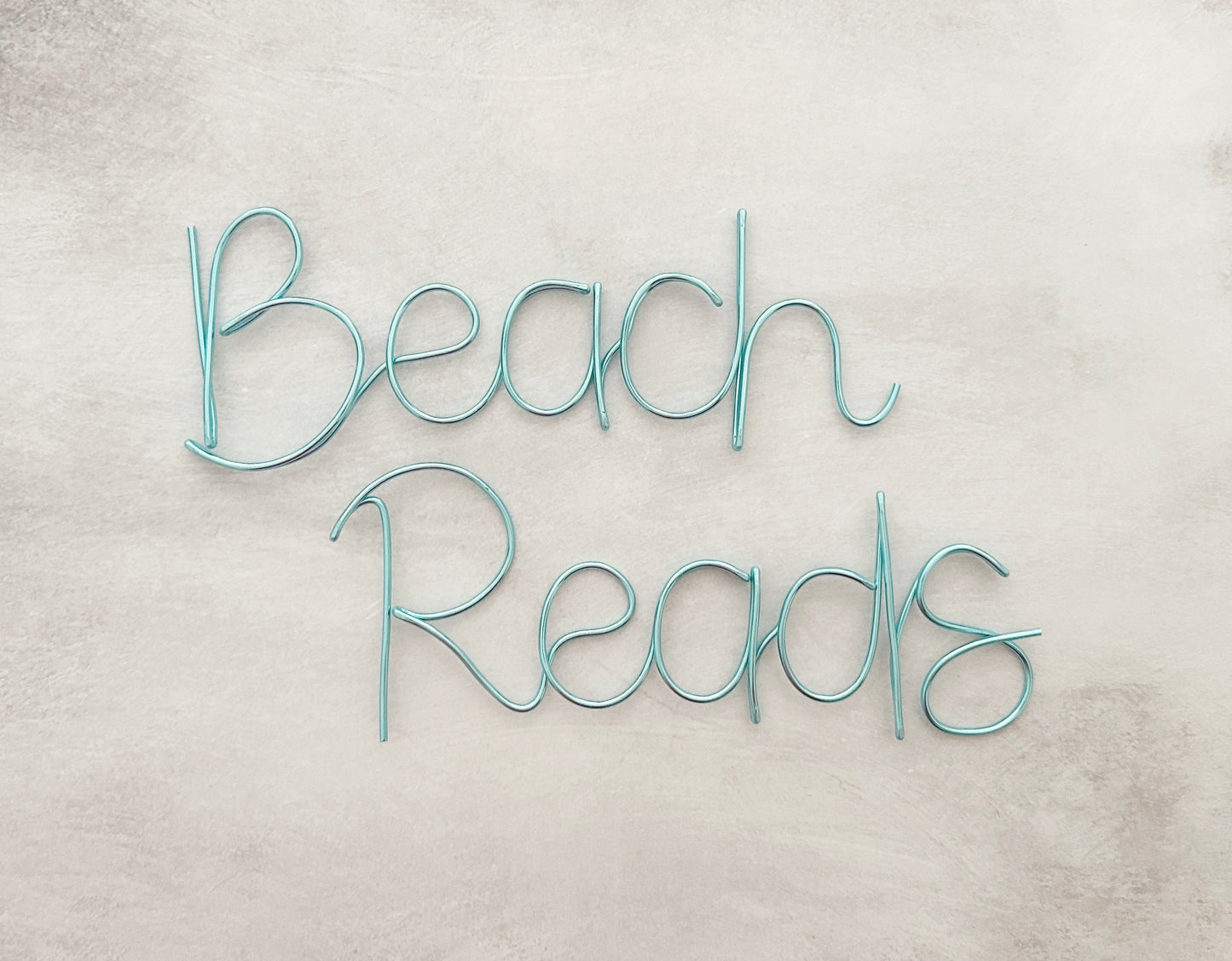 Malibu Font Custom Wire Words
