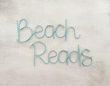 Malibu Font Custom Wire Words