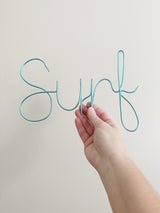 Malibu Font Custom Wire Words