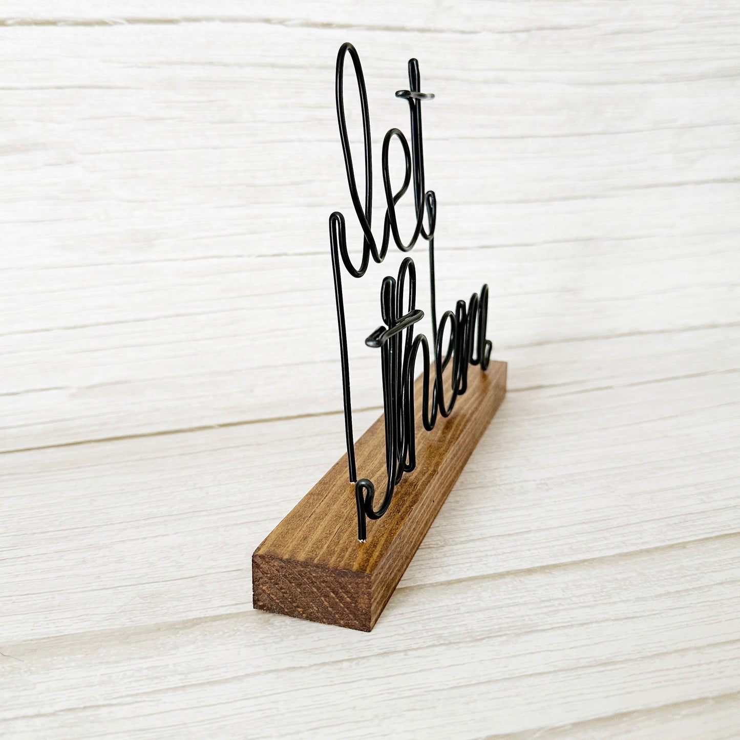 Let Them Shelf Sign