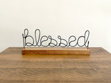 Blessed Shelf Sign