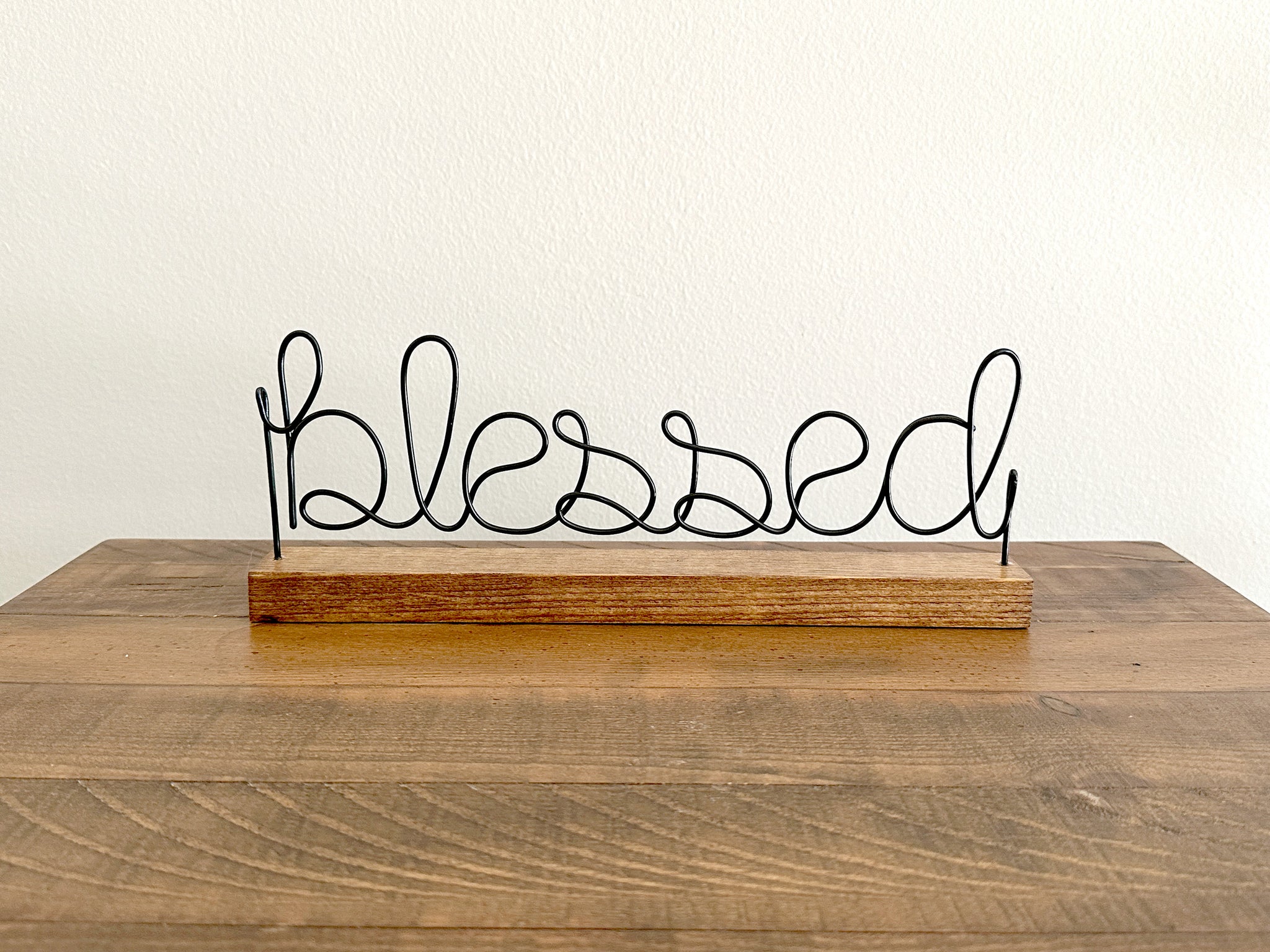 Blessed Shelf Sign