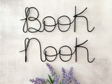 Book Nook Sign