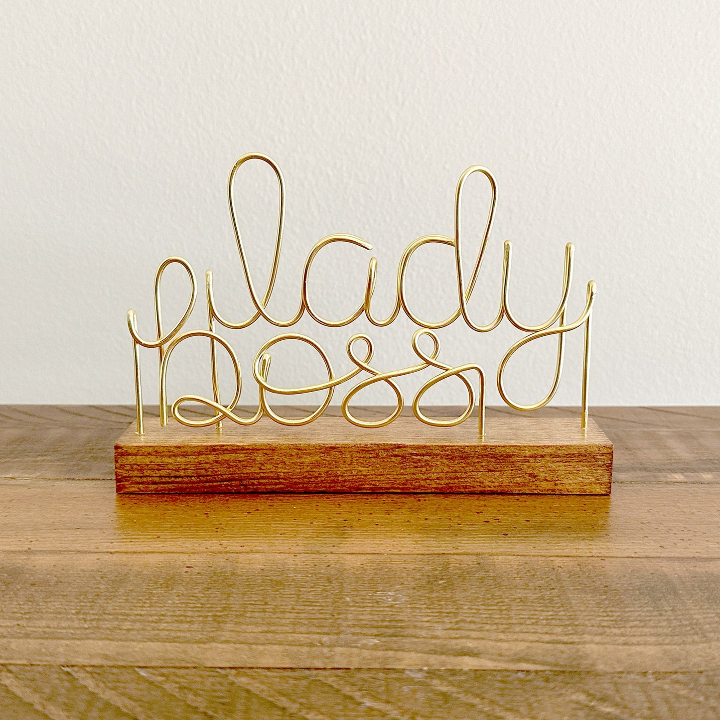 Lady Boss Desk Decor