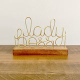 Lady Boss Desk Decor