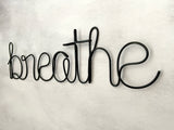 Breathe Wall Decor