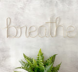 Breathe Wall Decor