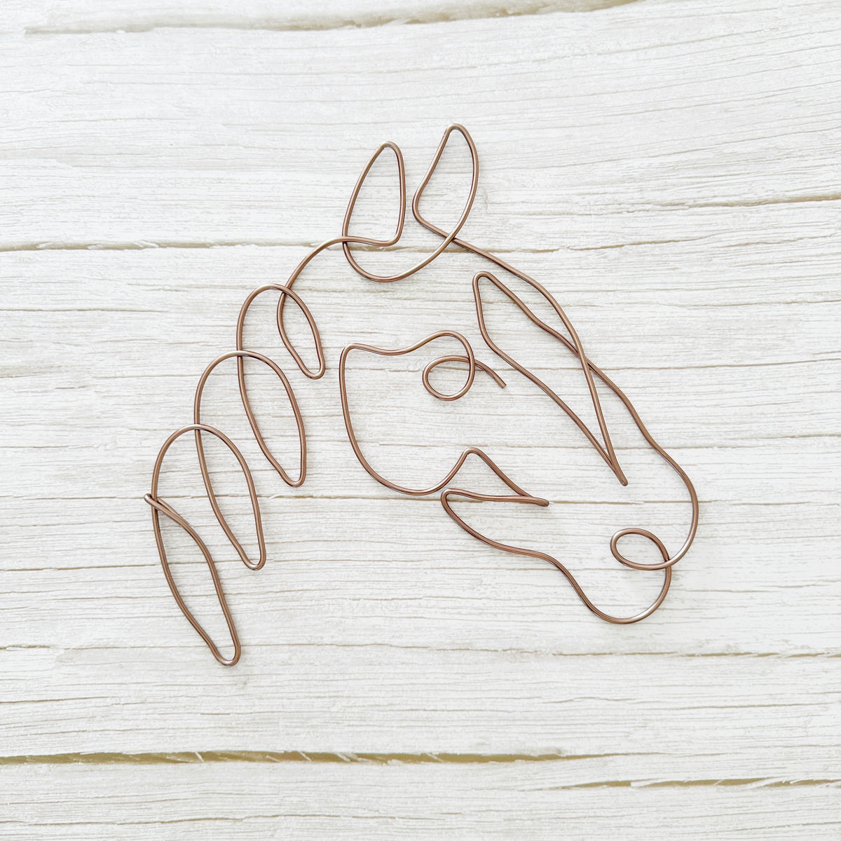 Horse Wire Sign