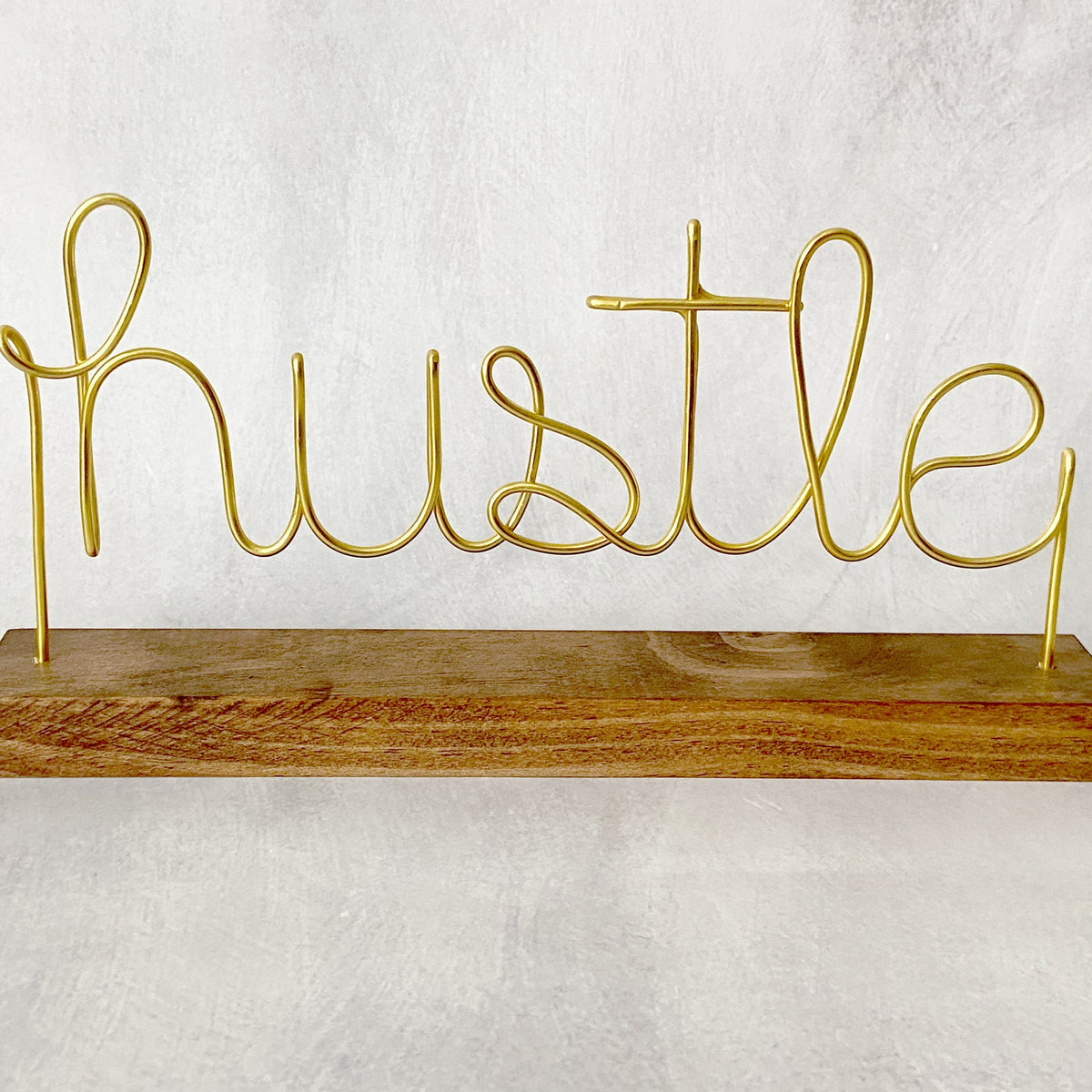 Hustle Desk Decor