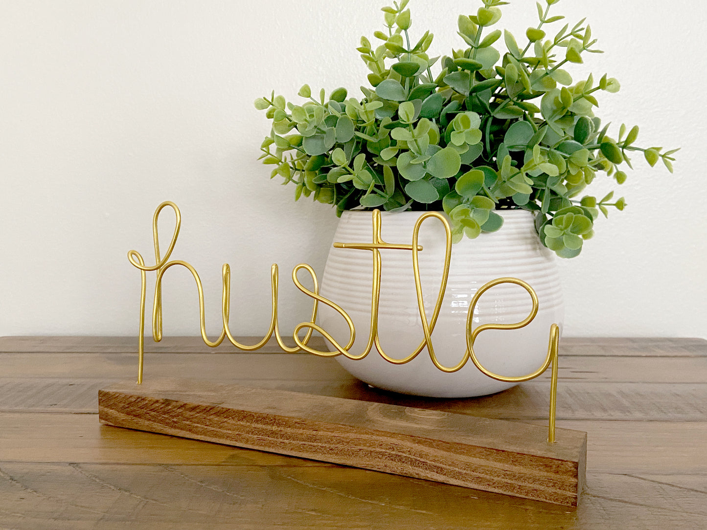 Hustle Desk Decor