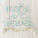 Make Waves Beach Wall Decor