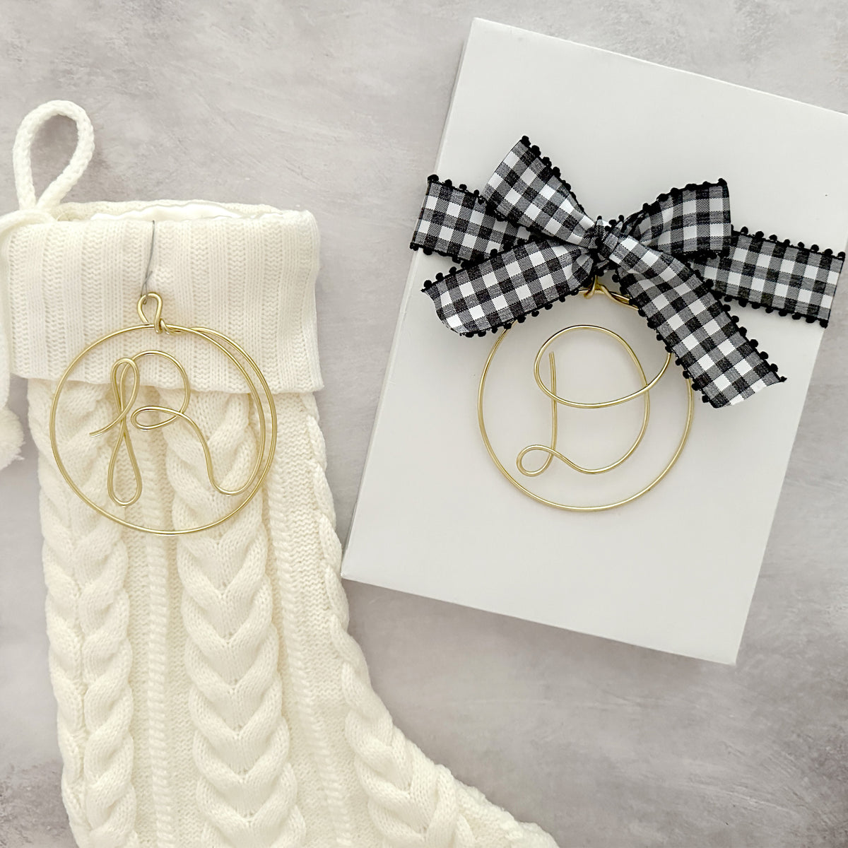 Monogram Ornament