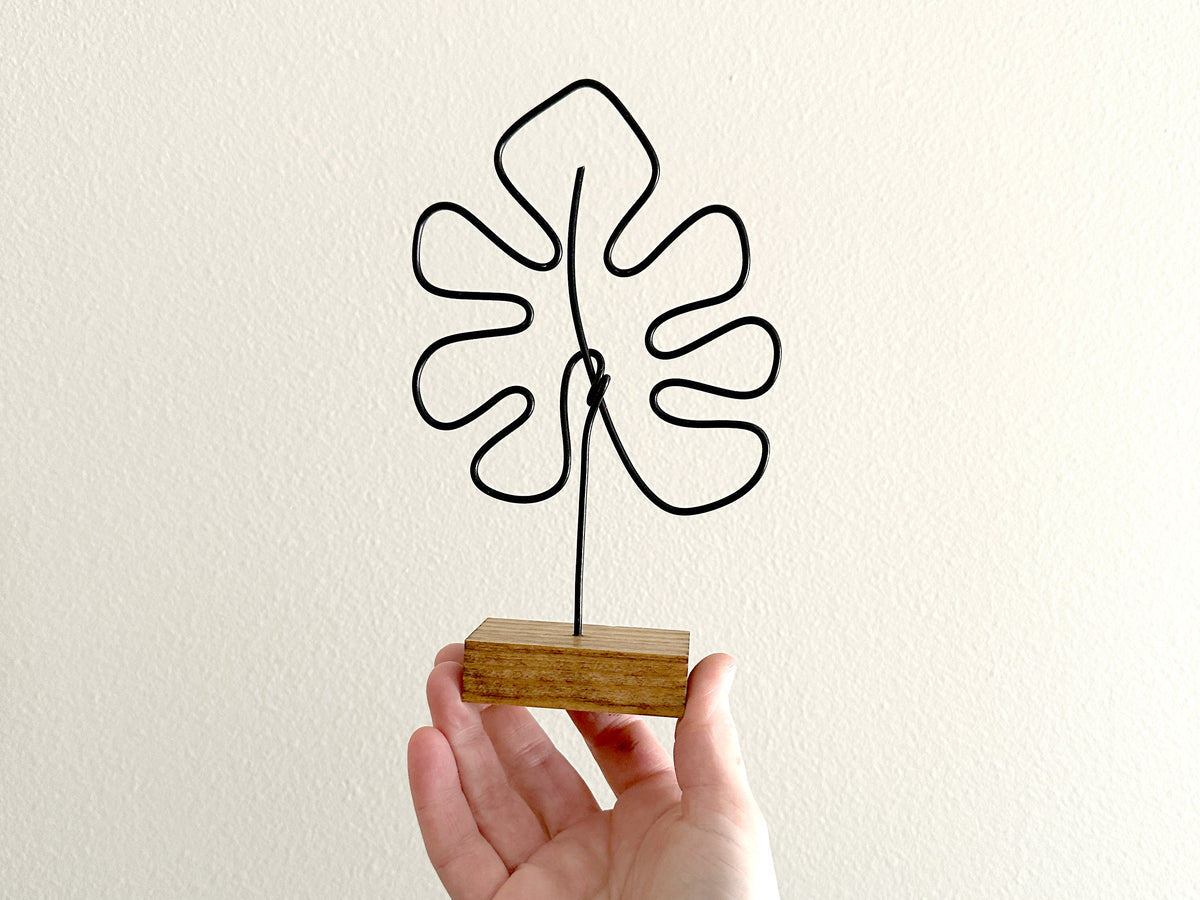 Monstera Shelf Sign