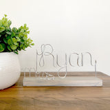 Personalized Name Plate