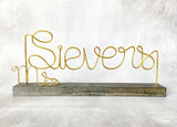 Personalized Name Plate
