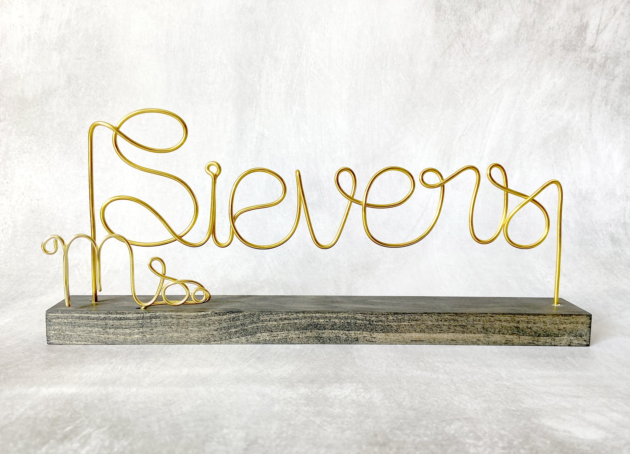 Personalized Name Plate
