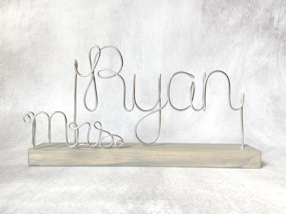 Personalized Name Plate