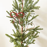 Bow Wire Ornament - Holiday Tree Decor