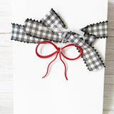 Bow Wire Ornament - Holiday Tree Decor