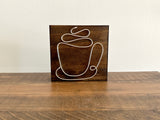 Tea Cup Shelf Decor