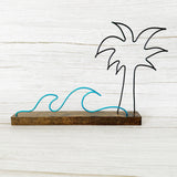 Wave Palm Beach Decor