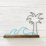 Wave Palm Beach Decor