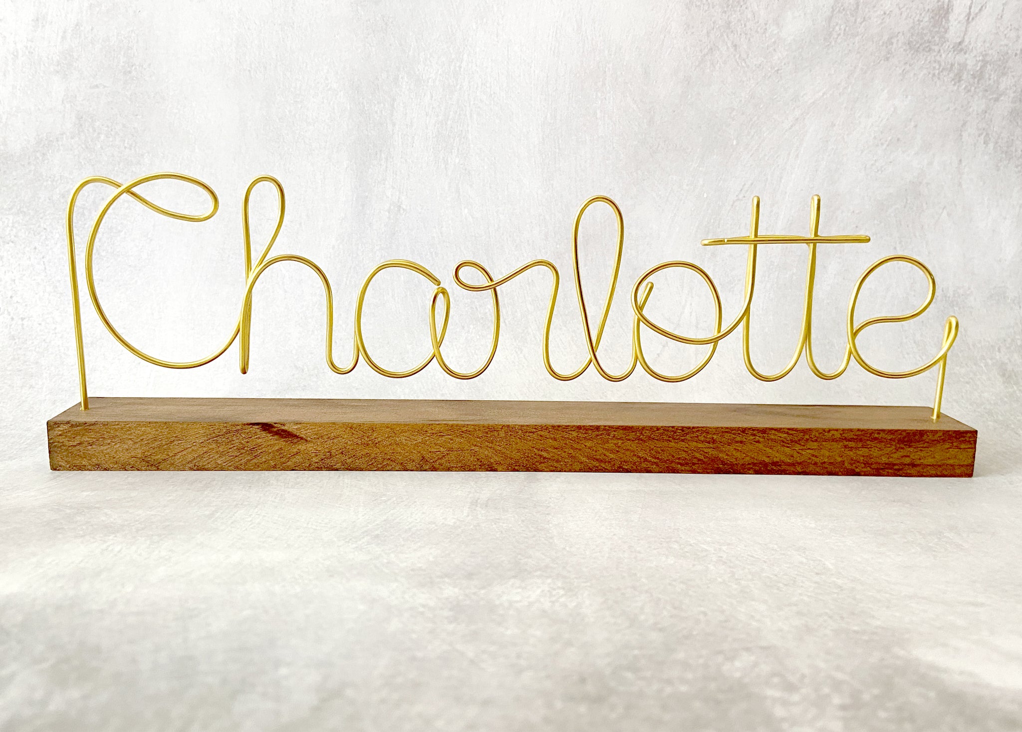 Personalized Freestanding Name Sign