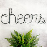 Cheers Wire Sign