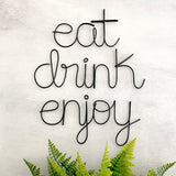 Eat Drink Enjoy Wall Decor