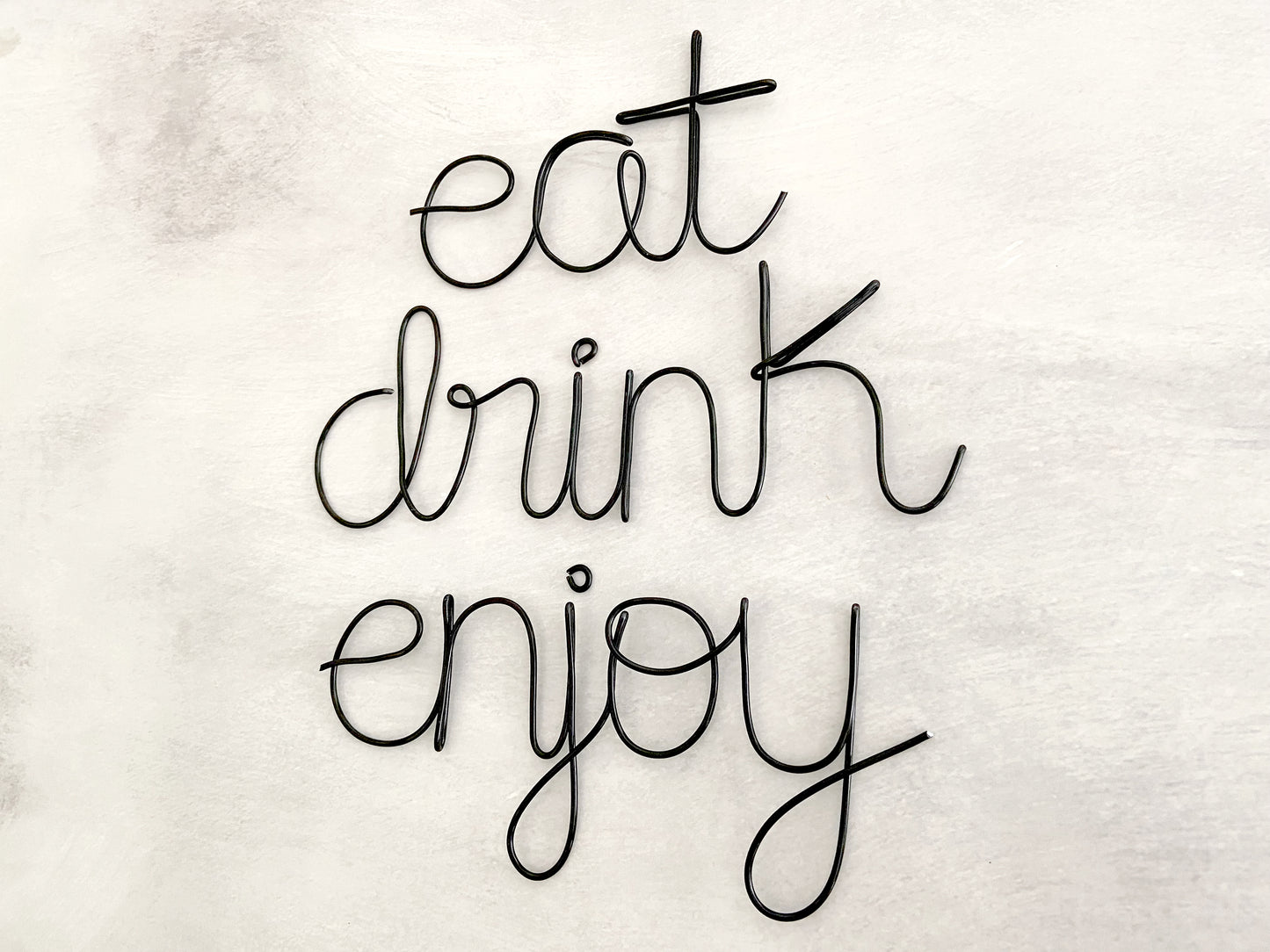Eat Drink Enjoy Wall Decor
