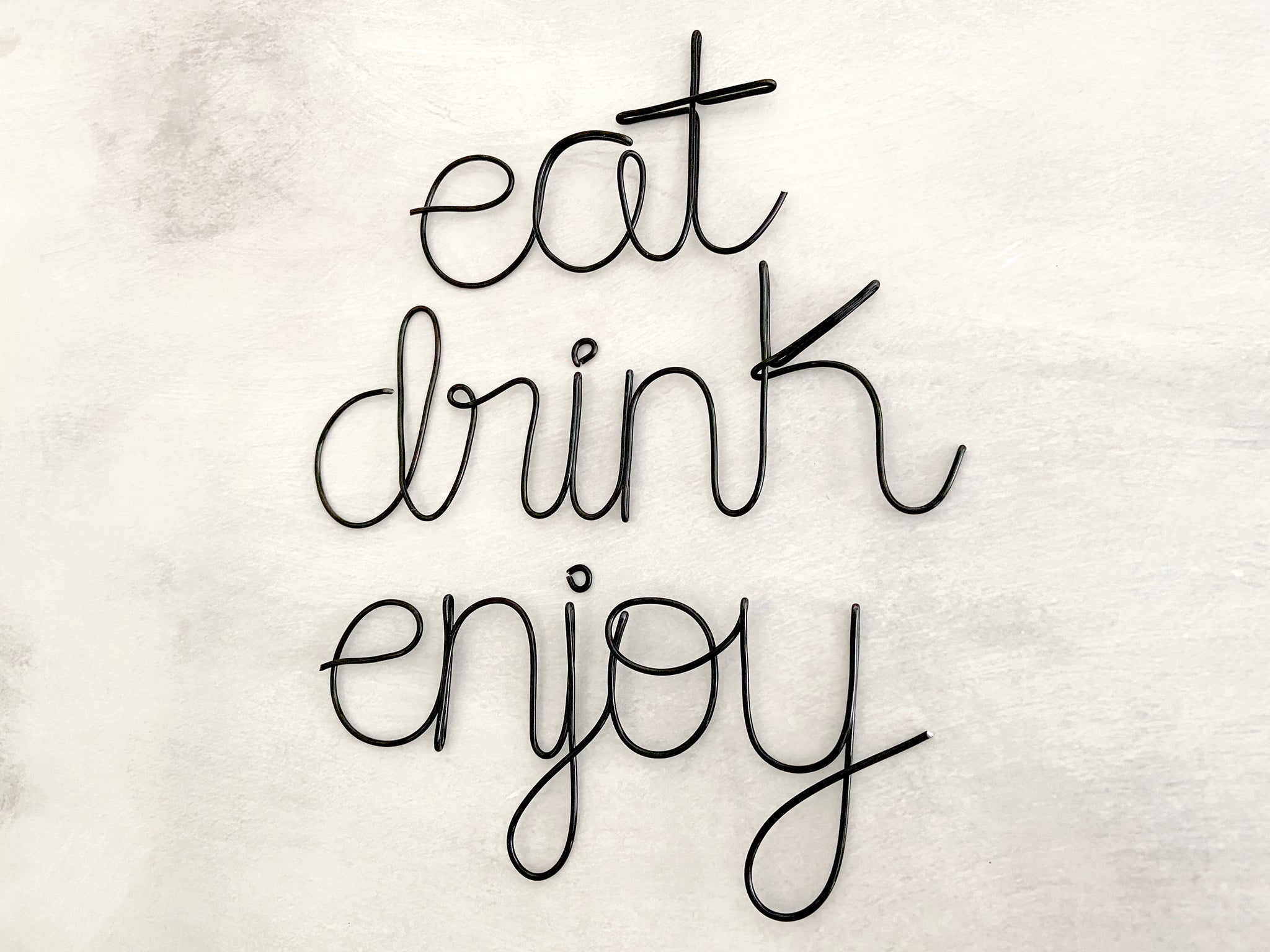 Eat Drink Enjoy Wall Decor