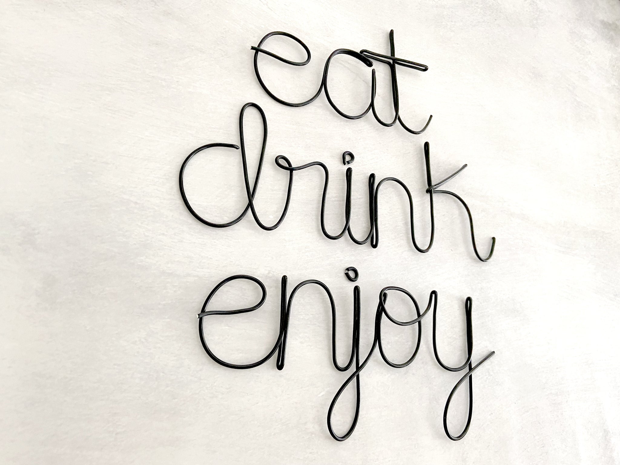 Eat Drink Enjoy Wall Decor
