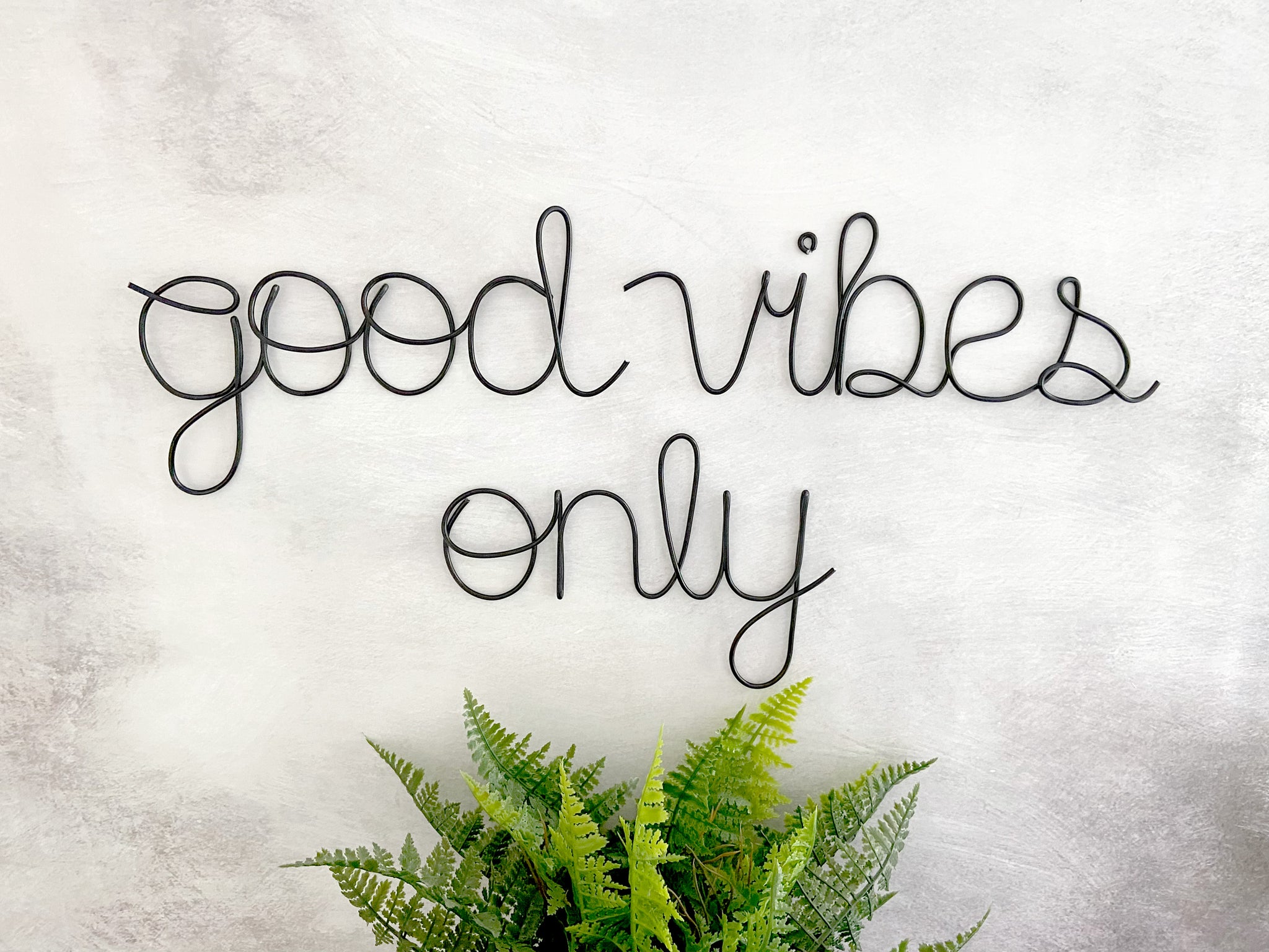 Good Vibes Only Sign