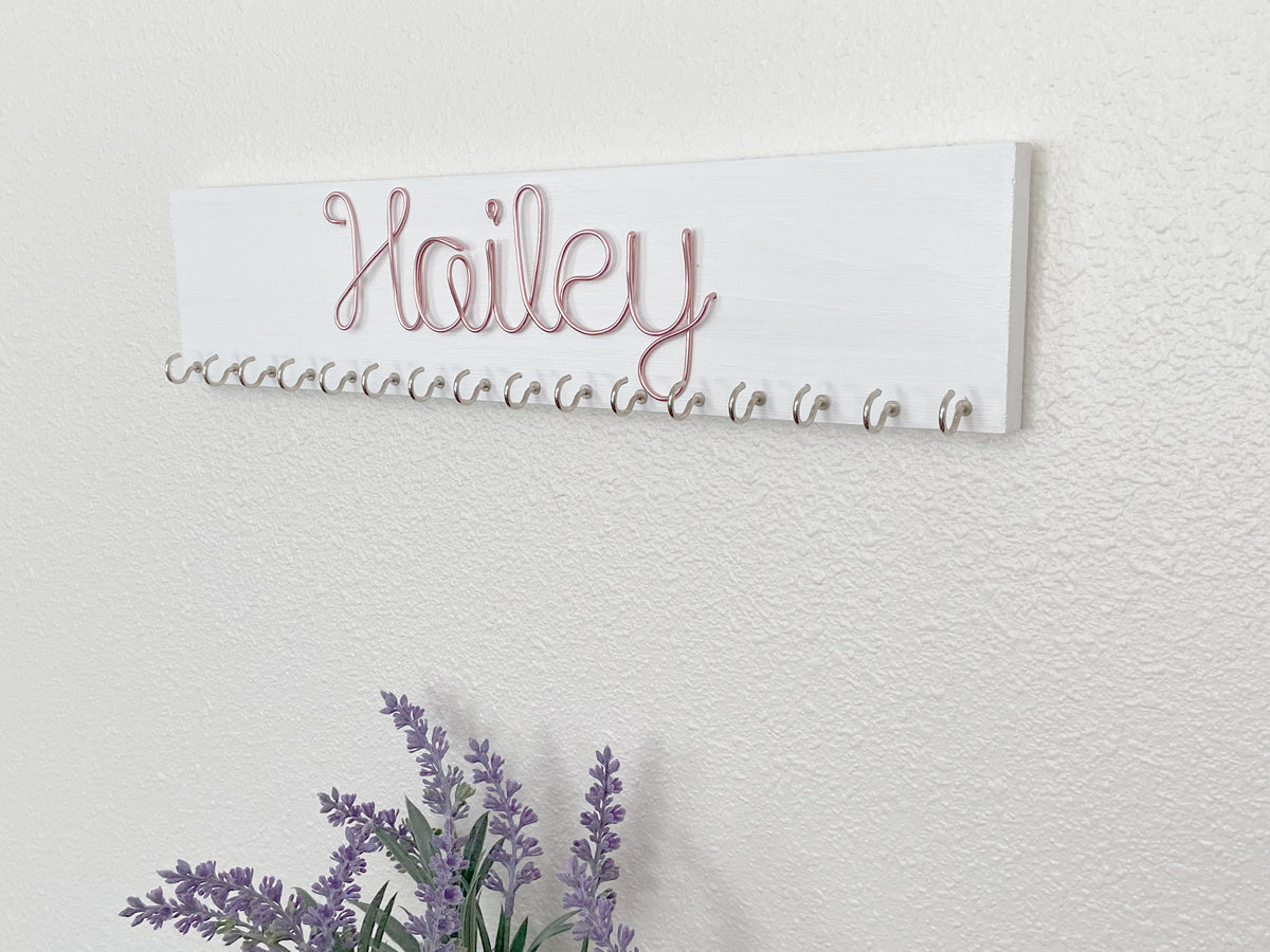 Personalized Necklace Hanger