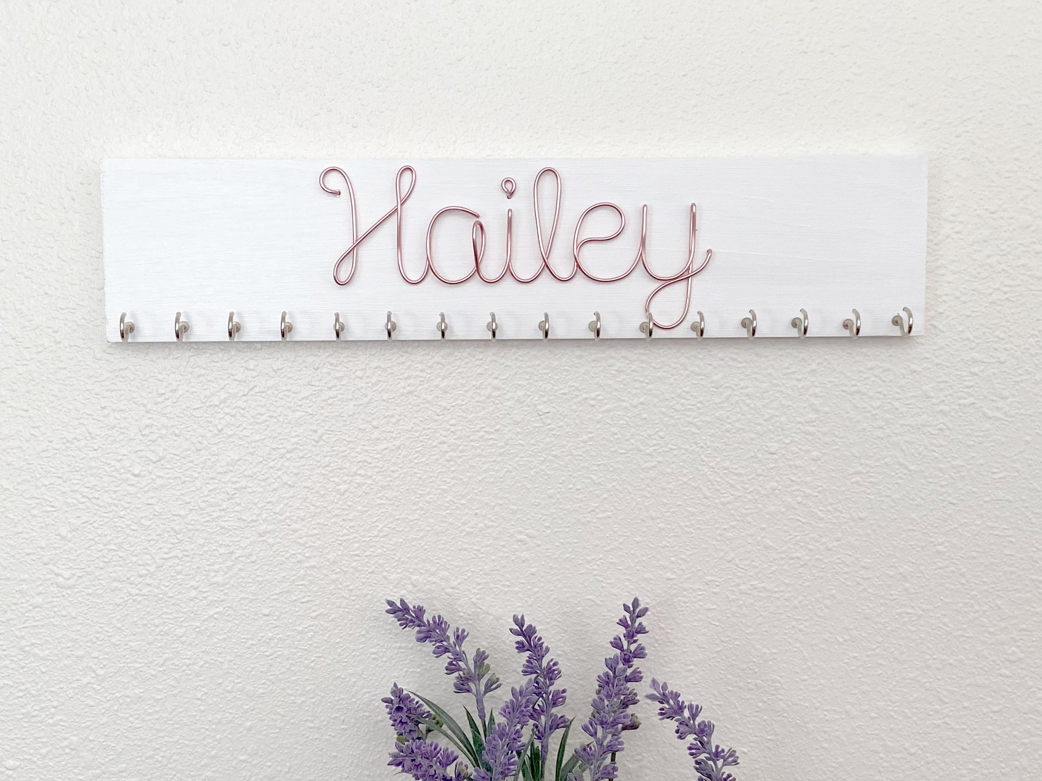 Personalized Necklace Hanger