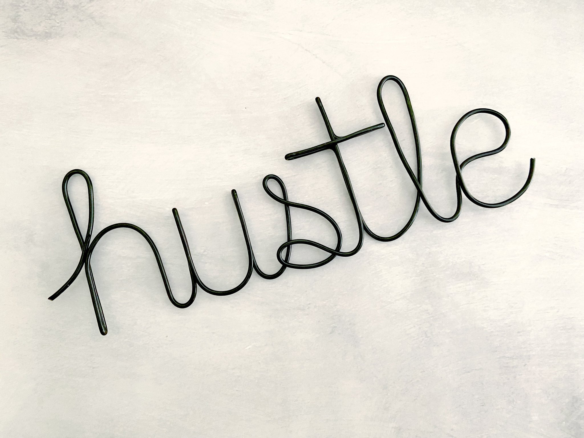 Hustle Sign