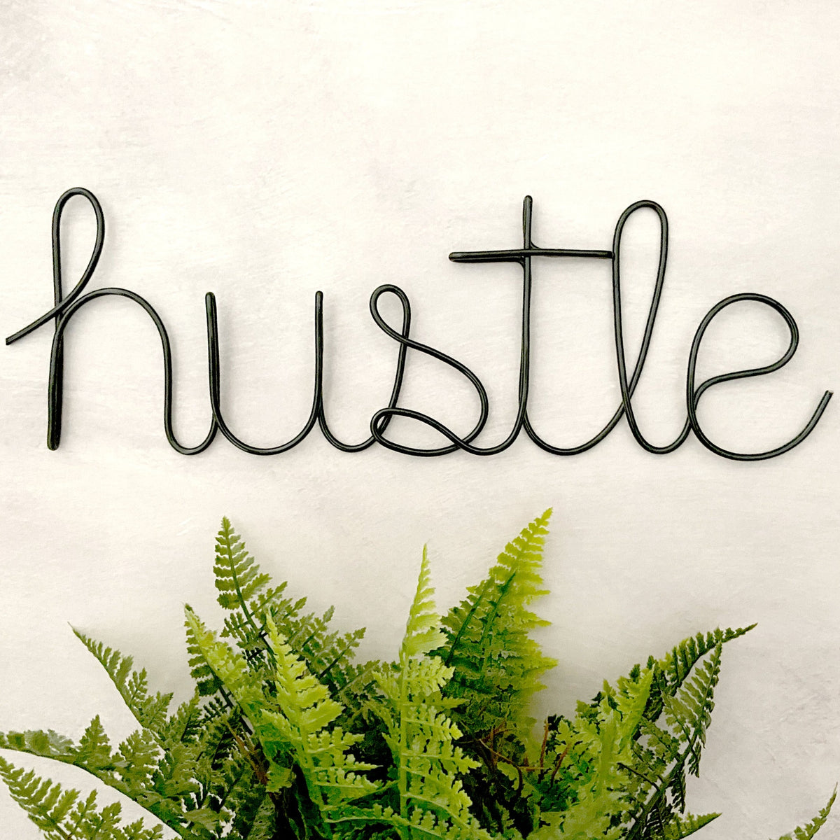 Hustle Sign