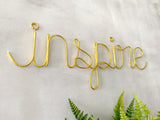 Inspire Wire Wall Art