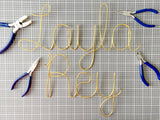 Custom Wire Words