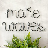 Make Waves Beach Wall Decor