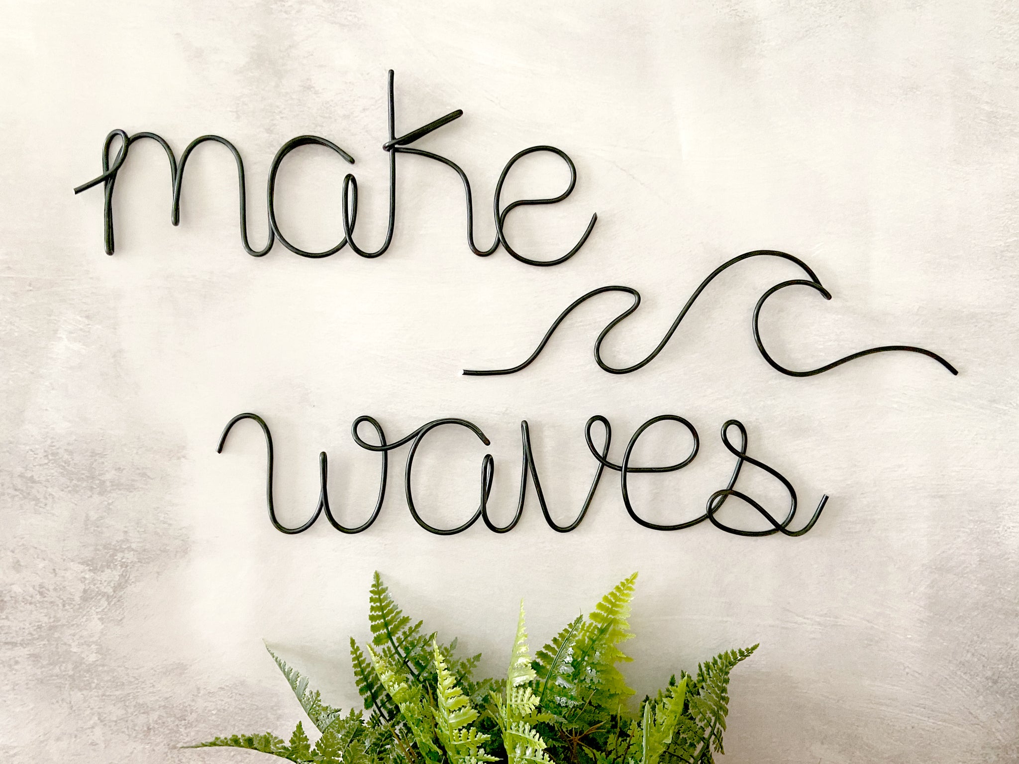 Make Waves Beach Wall Decor