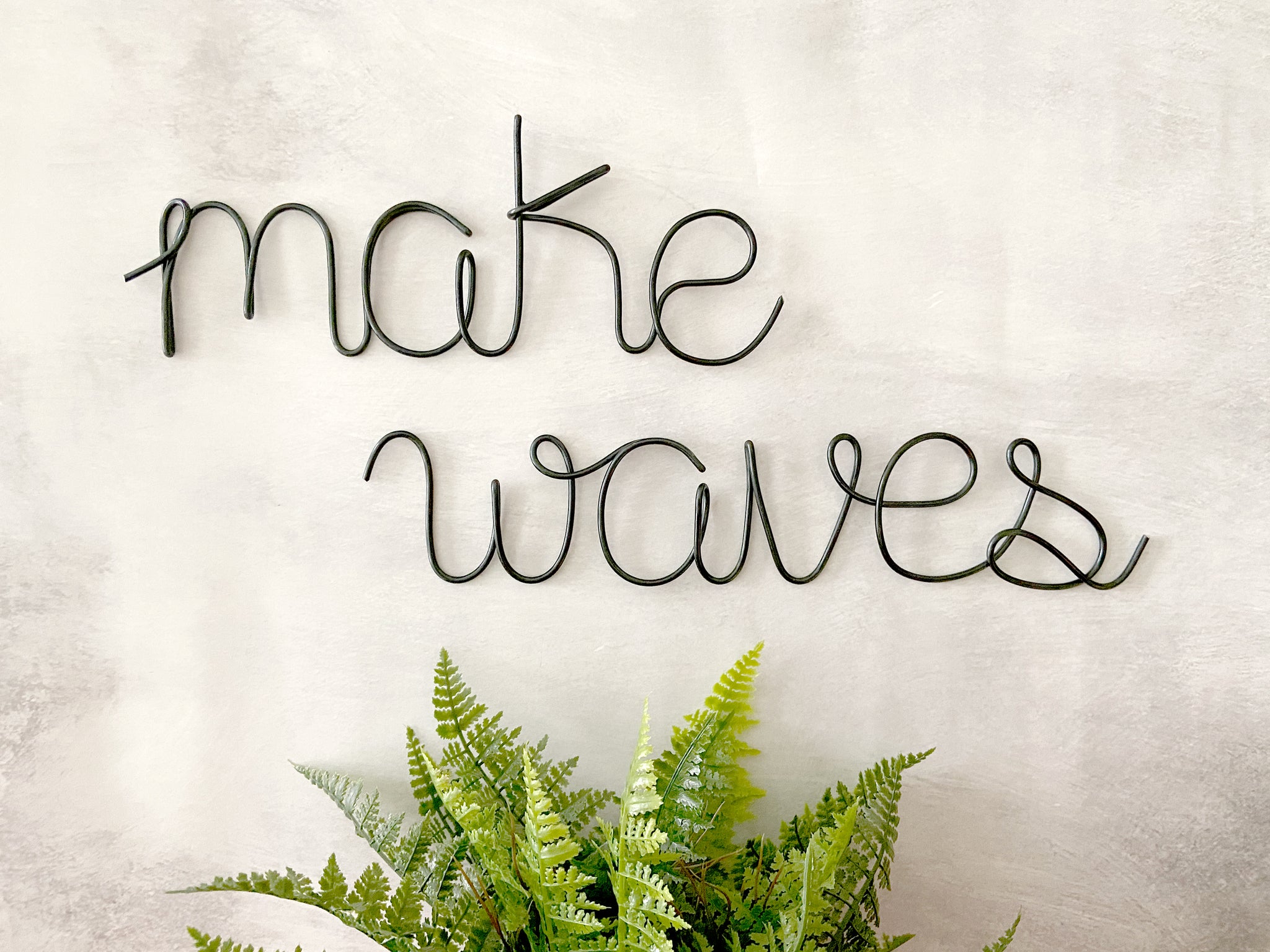 Make Waves Beach Wall Decor
