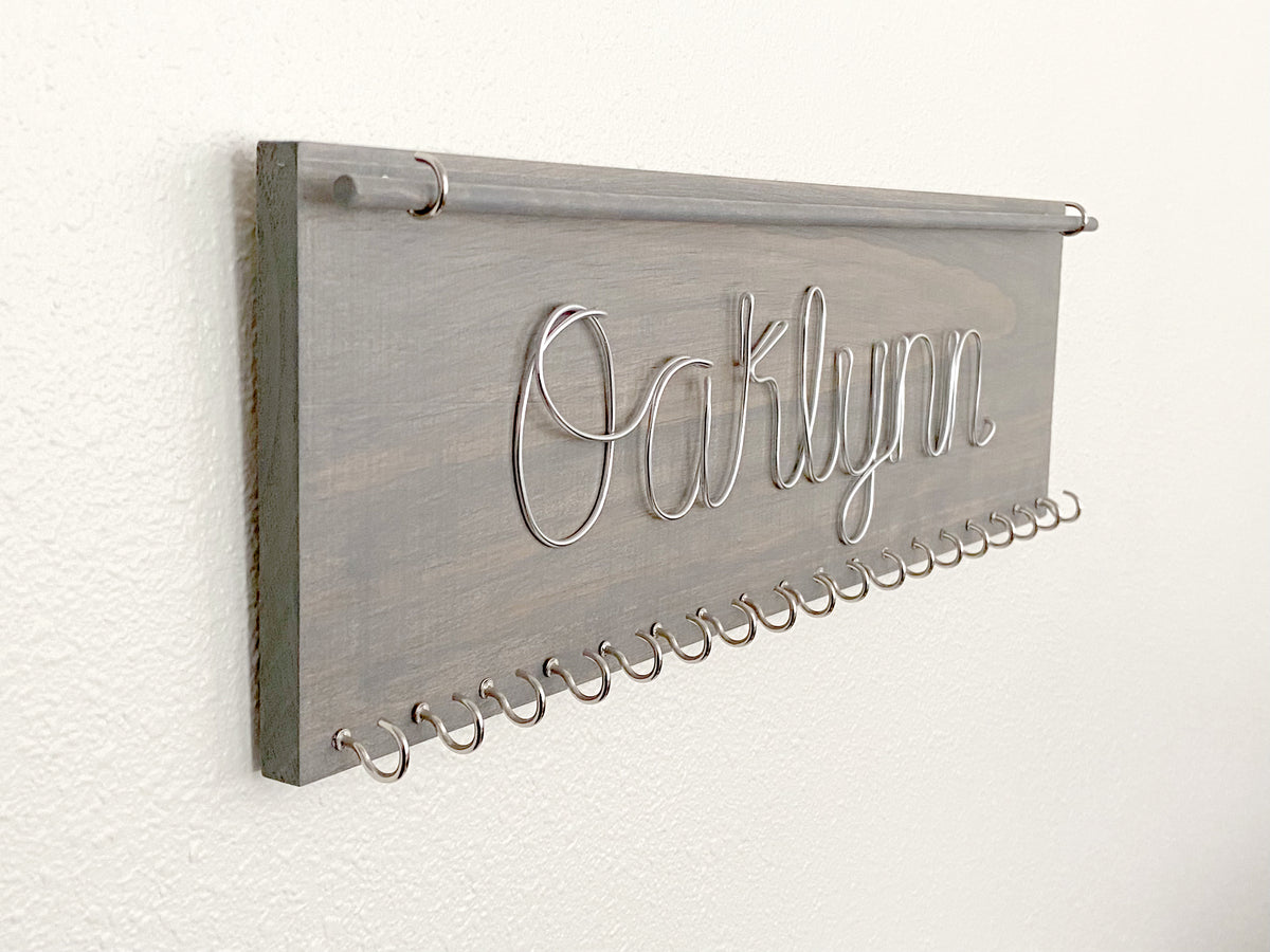 Personalized Necklace and Earring Holder