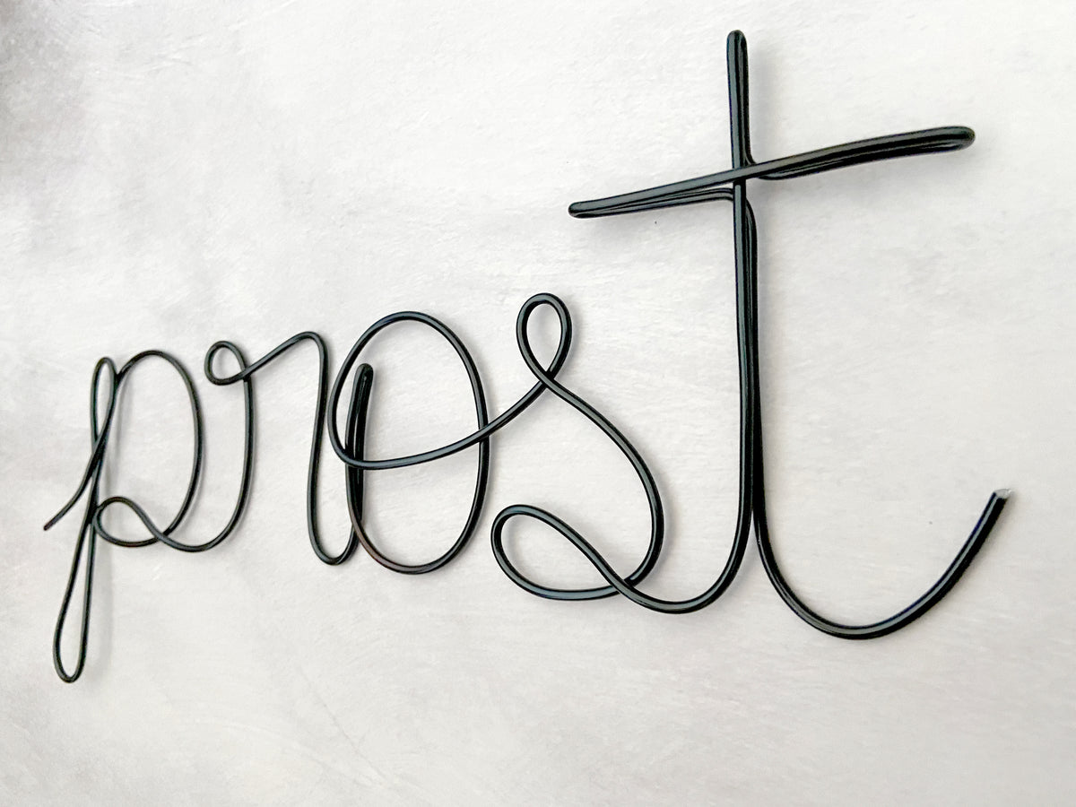 Prost Wire Sign