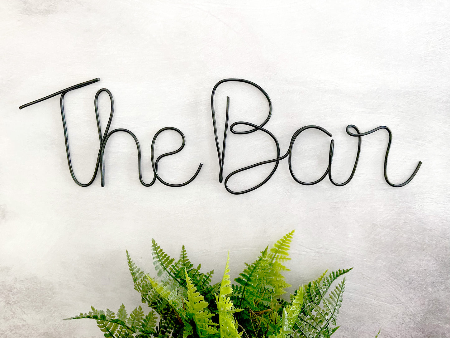 Home Bar Sign