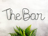 Home Bar Sign