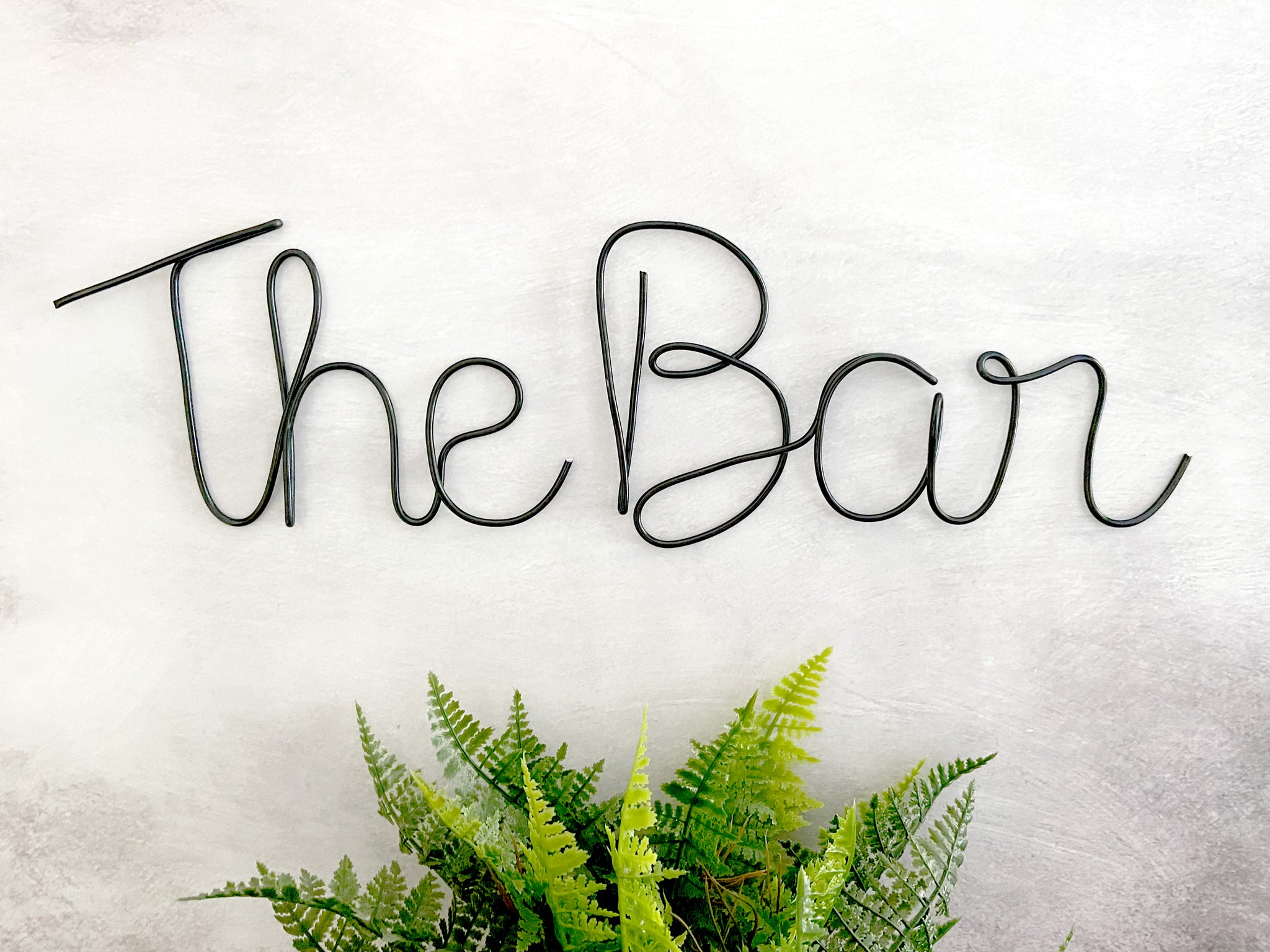 Home Bar Sign