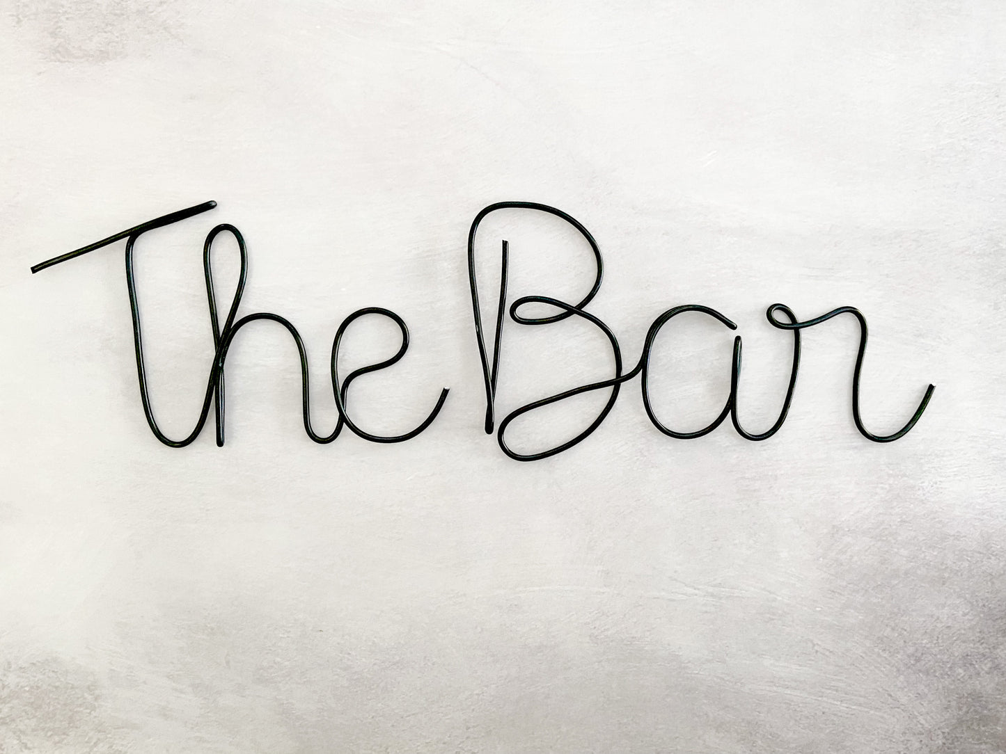 Home Bar Sign